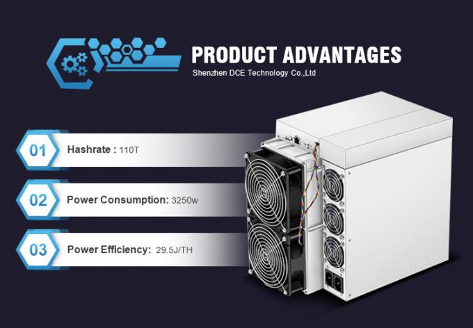 Bitmain暗号のAntminer S19Aプロ110t S19プロ110t Btc抗夫