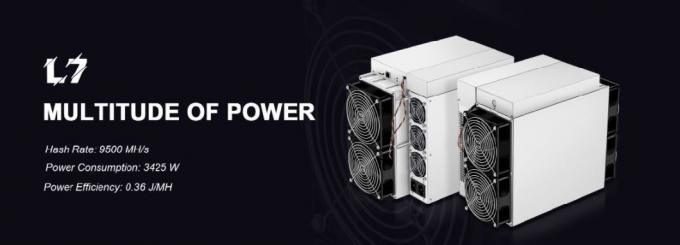Doge Asic Crpto Miner预购区块链比特大陆のAntminer L7の中佐