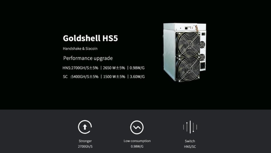 Goldshell HS 5.4thの握手