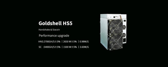 Goldshell HS 5.4thの握手
